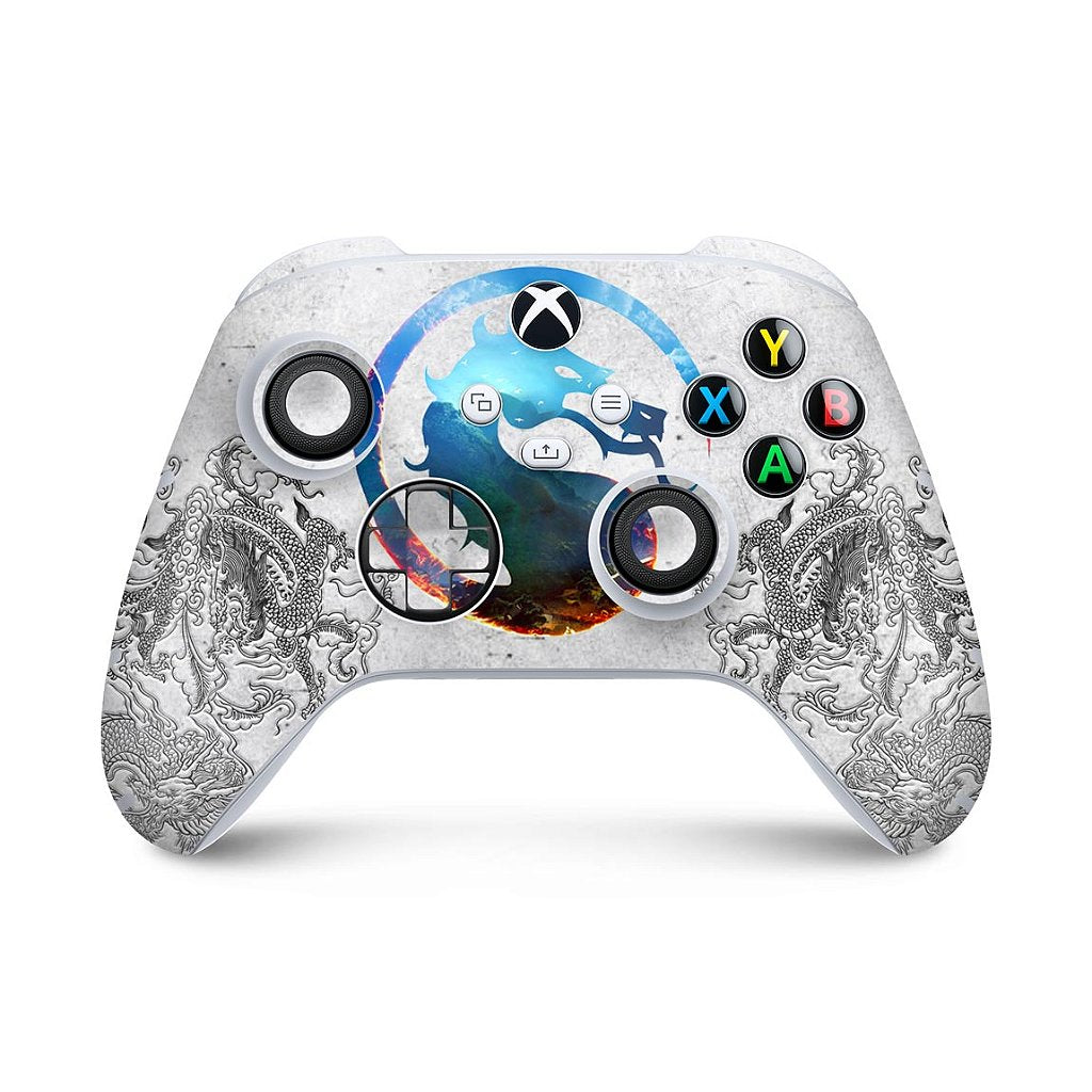 Skin Anti-Rage Xbox Series S X Controle - Mortal Kombat 1