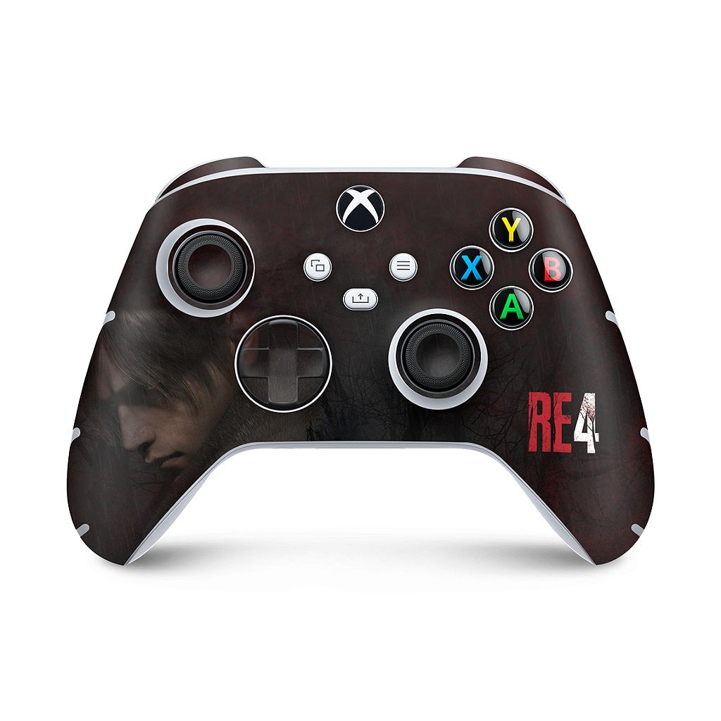 Skin Anti-Rage Xbox Series S X Controle - Resident Evil 4 Remake