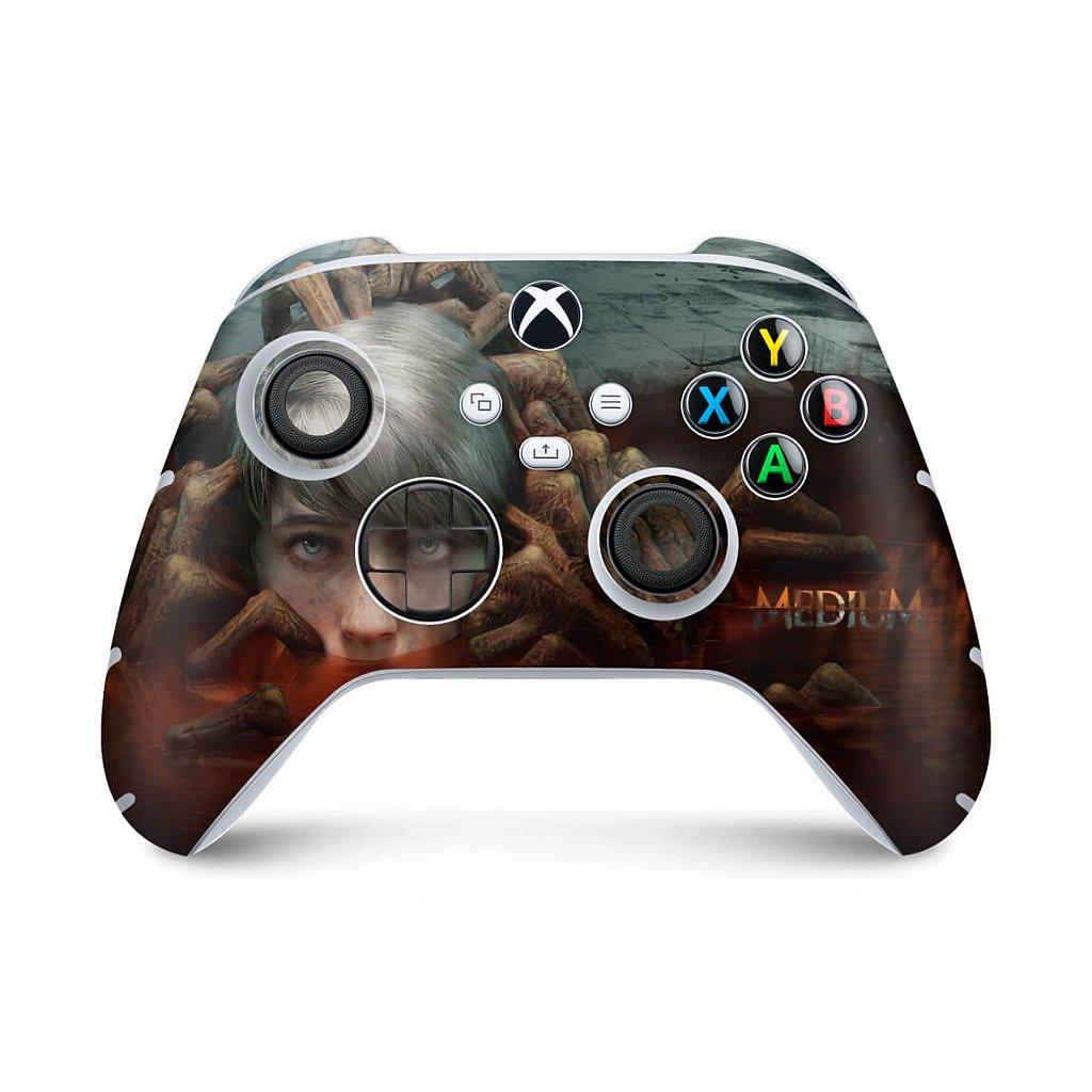 Skin Anti-Rage Xbox Series S X Controle - The Medium