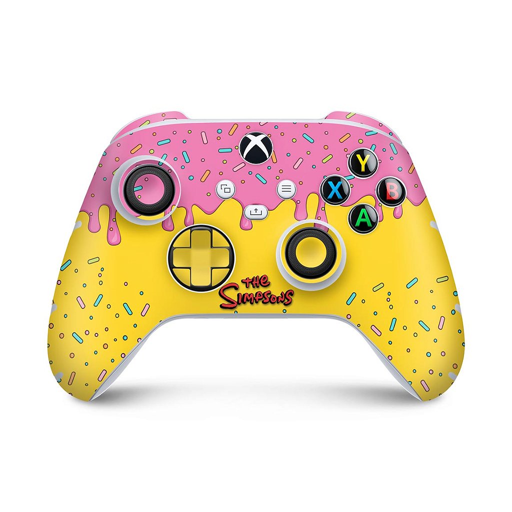 Skin Anti-Rage Xbox Series S X Controle - The Simpsons