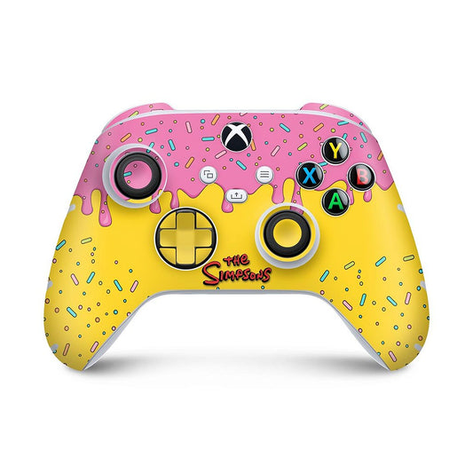 Skin Anti-Rage Xbox Series S X Controle - The Simpsons