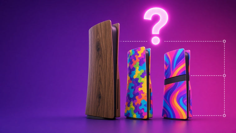 PS5 Fat, Slim ou Pro: como saber qual skin serve no seu console
