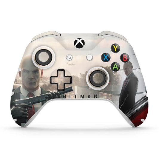 Skin Anti-Rage Xbox One Slim X Controle - Hitman 2016