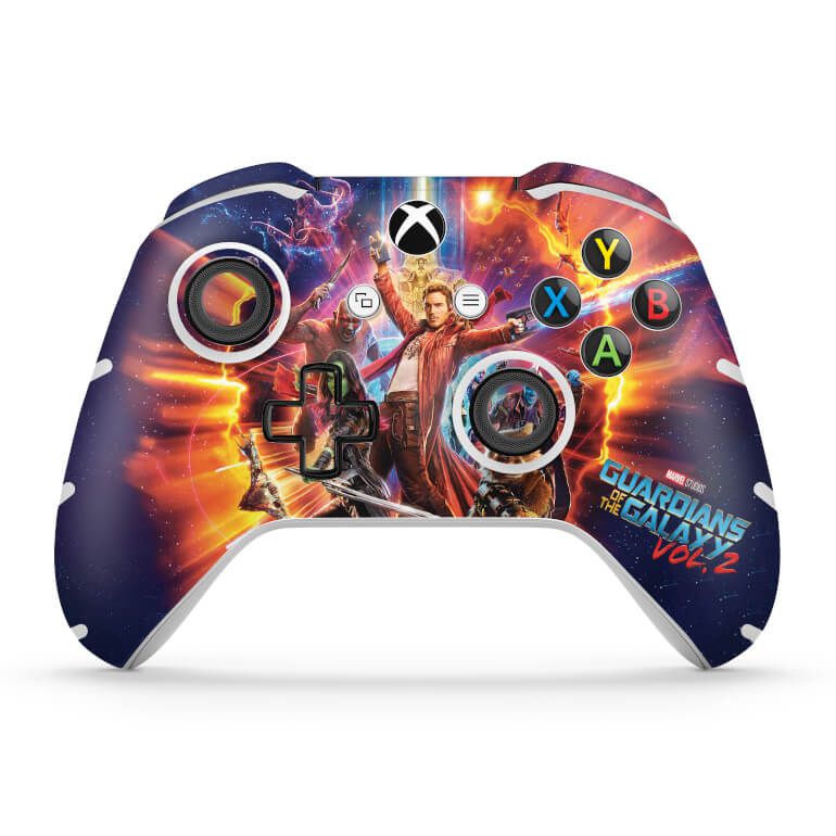 Skin Anti-Rage Xbox One Slim X Controle - Guardiões da Galáxia Vol 2