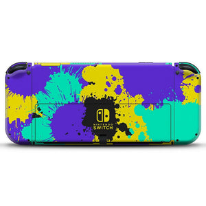Skin Anti-Rage Nintendo Switch 1 Oled - Splatoon 3 - Pop Arte Skins - foto 2