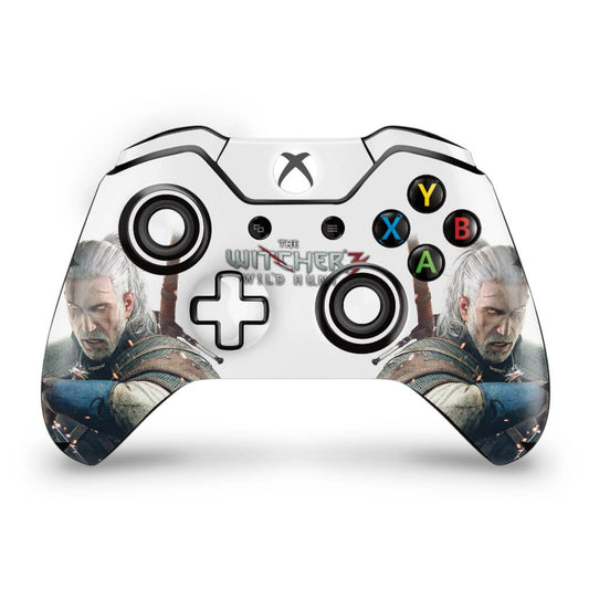Skin Anti-Rage Xbox One Fat Controle - The Witcher 3 #B