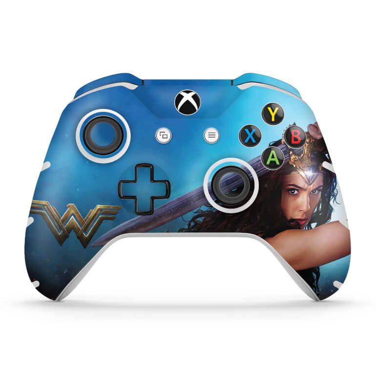 Skin Anti-Rage Xbox One Slim X Controle - Mulher Maravilha