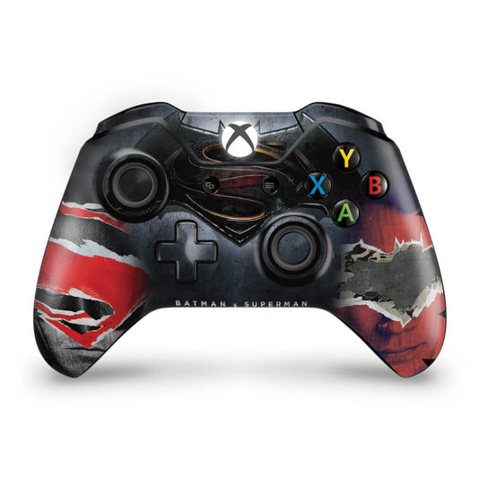 Skin Anti-Rage Xbox One Fat Controle - Batman Vs Superman