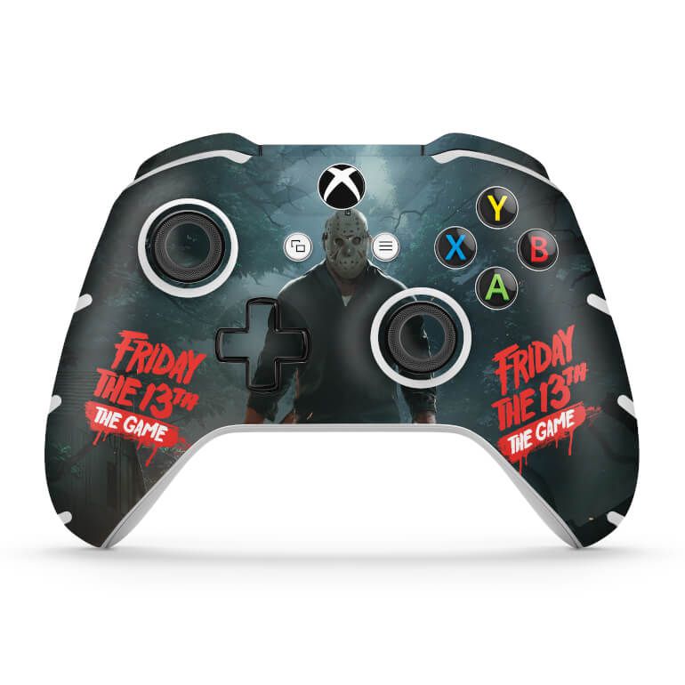 Skin Anti-Rage Xbox One Slim X Controle - Friday the 13th The game - Sexta-Feira 13