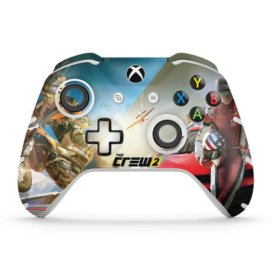 Skin Anti-Rage Xbox One Slim X Controle - The Crew 2