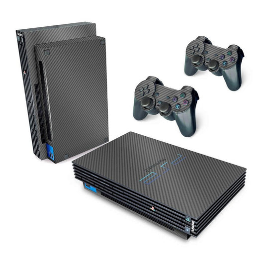 PS2 Fat Skin - Fibra de Carbono Cinza Grafite