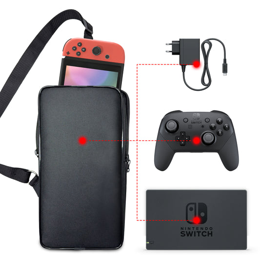 Bolsa para Nintendo Switch 1 Transporte Switch 1 Fat Mochila Bag