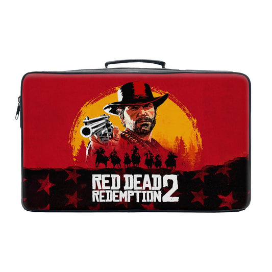 Bolsa PS5 Pro Mochila Transporte Playstation 5 Pro Bag - Red Dead Redemption 2