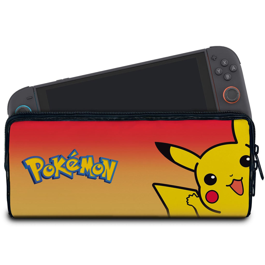 Case Nintendo Switch 2 Bolsa Estojo - Pokémon: Pikachu – Pop Arte