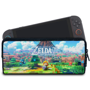 Case Nintendo Switch 2 Bolsa Estojo - Zelda Link's Awakening