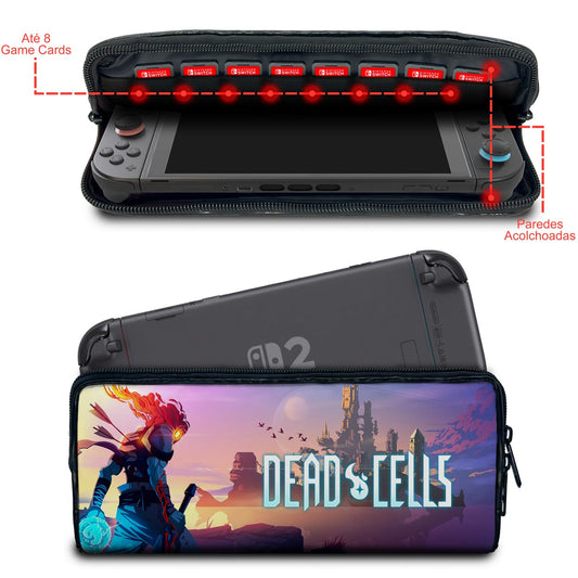 Case Nintendo Switch 2 Bolsa Estojo - Dead Cells