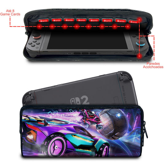 Case Nintendo Switch 2 Bolsa Estojo - Rocket League