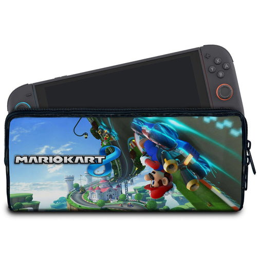 Case Nintendo Switch 2 Bolsa Estojo - Mario Kart 8