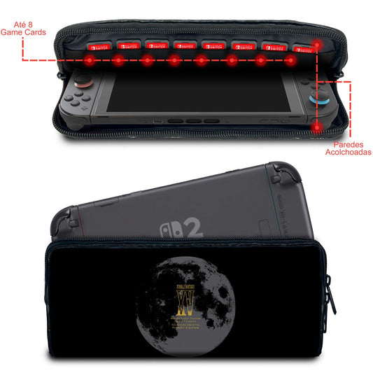 Case Nintendo Switch 2 Bolsa Estojo - Final Fantasy Xv
