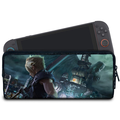 Case Nintendo Switch 2 Bolsa Estojo - Final Fantasy Vii: Remake
