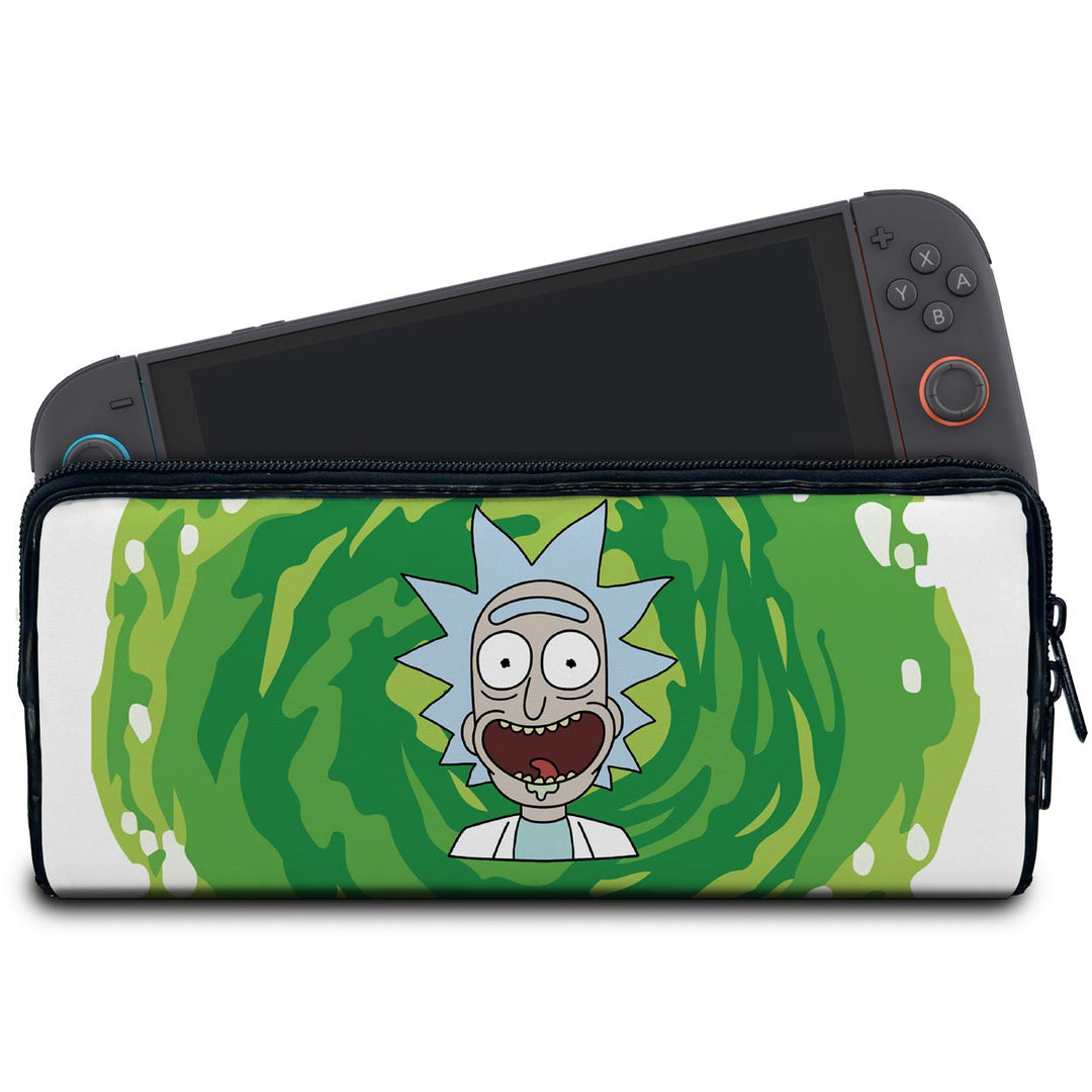 Case Nintendo Switch 2 Bolsa Estojo - Rick And Morty