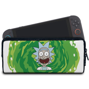 Case Nintendo Switch 2 Bolsa Estojo - Rick And Morty