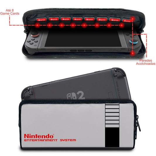 Case Nintendo Switch 2 Bolsa Estojo - Nintendinho Nes