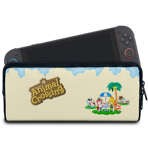 Case Nintendo Switch 2 Bolsa Estojo - Animal Crossing