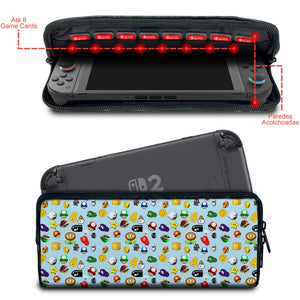 Case Nintendo Switch 2 Bolsa Estojo - Super Mario - Pop Arte Skins - foto 2