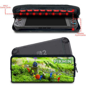 Case Nintendo Switch 2 Bolsa Estojo - Pikmin - Pop Arte Skins - foto 2