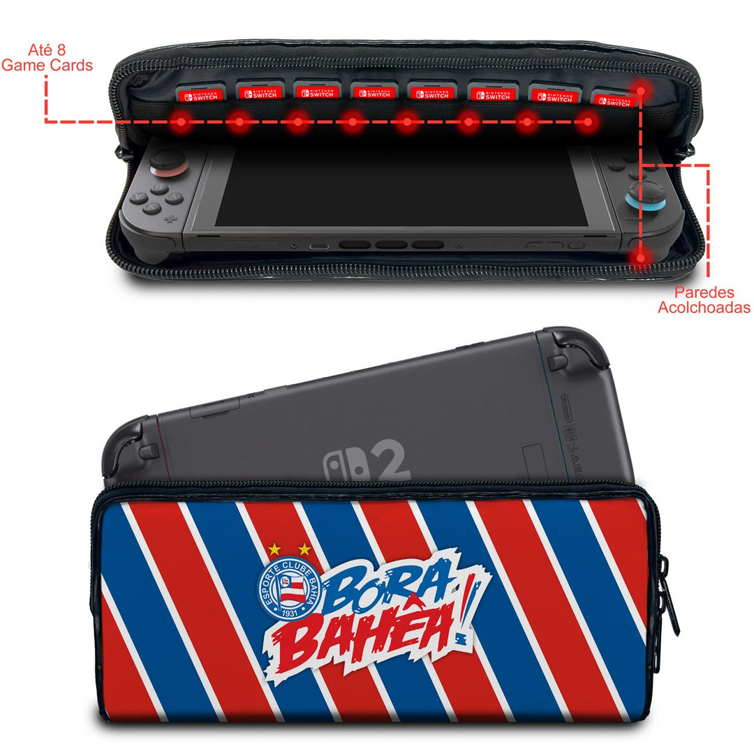 Case Nintendo Switch 2 Bolsa Estojo - Bahia B - Pop Arte Skins - foto 2