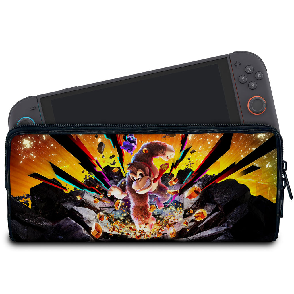 Case Nintendo Switch 2 Bolsa Estojo - Donkey Kong Bananza – Pop