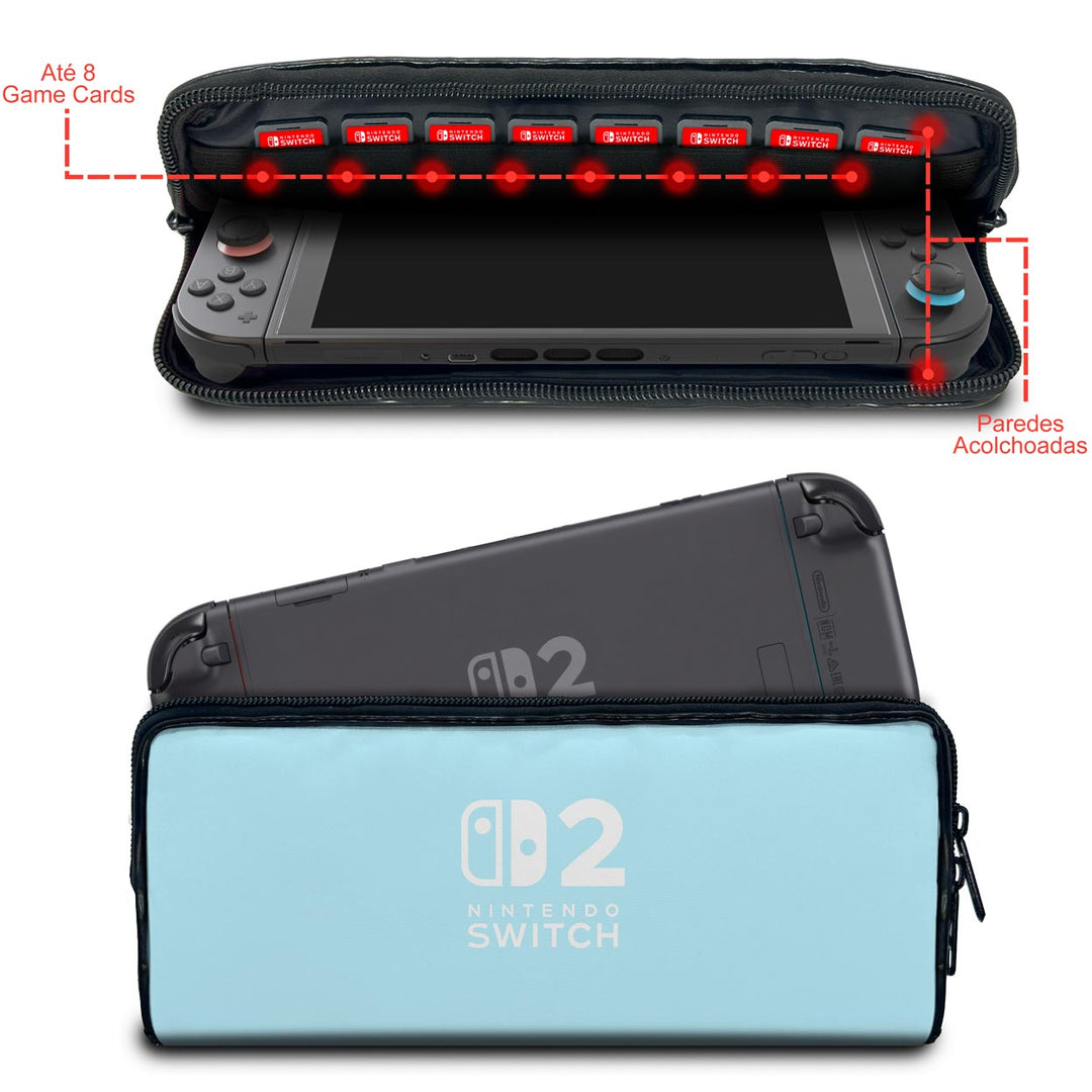 Case Nintendo Switch 2 Bolsa Estojo - Tons Pastel - Pop Arte Skins - foto 2