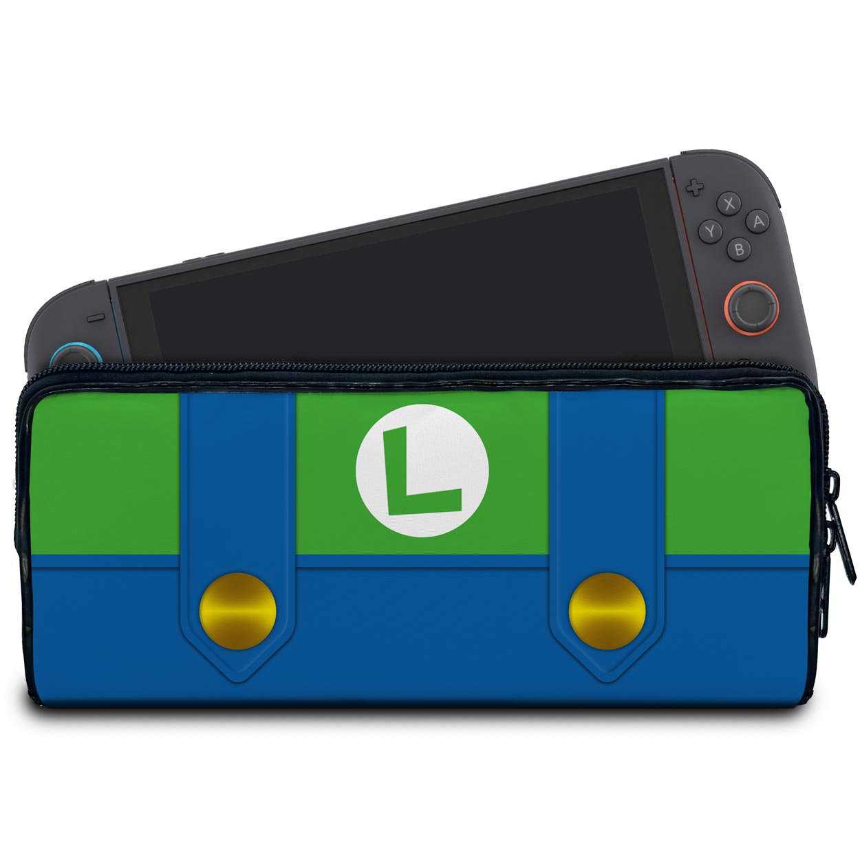 Case Nintendo Switch 2 Bolsa Estojo - Luigi Verde Mania