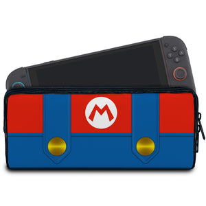 Case Nintendo Switch 2 Bolsa Estojo - Mario Vermelho Mania