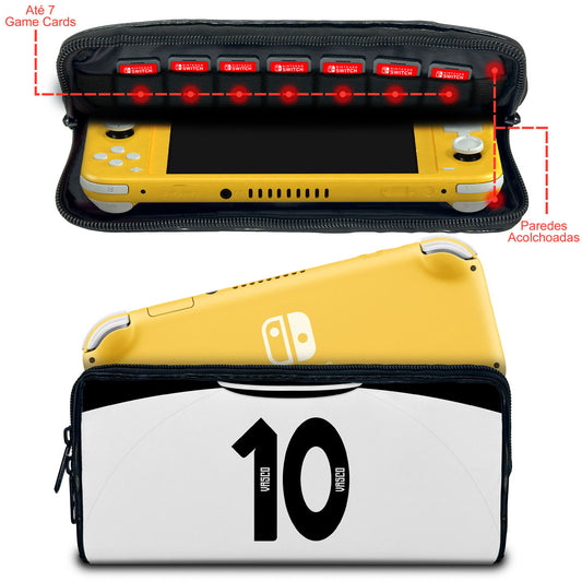 Case Nintendo Switch Lite Bolsa Estojo - Vasco B