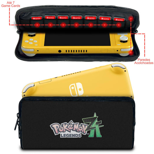 Case Nintendo Switch Lite Bolsa Estojo - Pokémon Legends Z-A