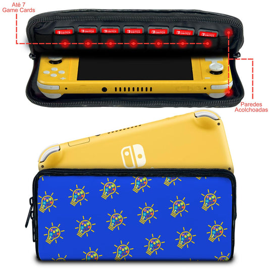 Case Nintendo Switch Lite Bolsa Estojo - Personalizada