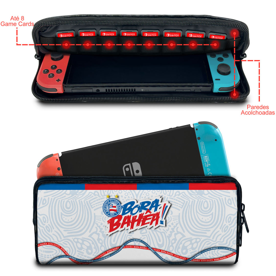 Case Nintendo Switch 1 Bolsa Estojo - Bahia A - Pop Arte Skins - foto 2