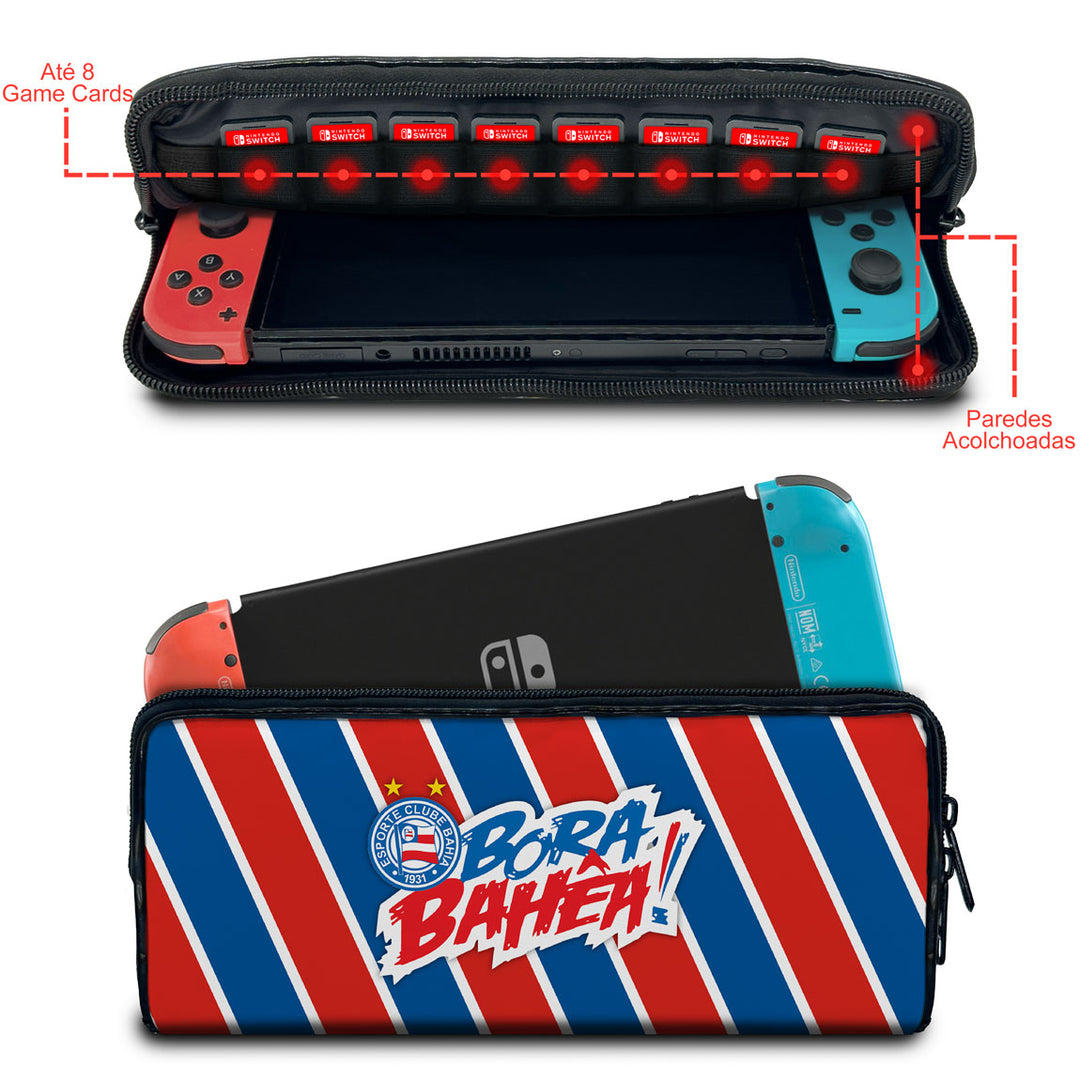 Case Nintendo Switch 1 Bolsa Estojo - Bahia B - Pop Arte Skins - foto 2