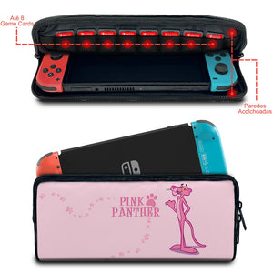 Case Nintendo Switch 1 Bolsa Estojo - Pantera Cor de Rosa - Pop Arte Skins - foto 2