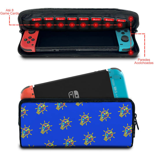 Case Nintendo Switch Bolsa Estojo - Personalizada