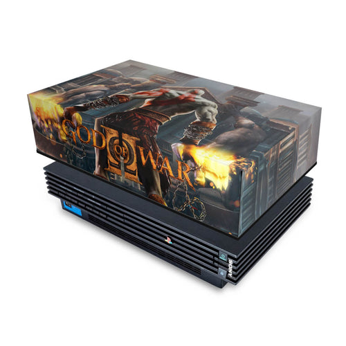 Capa Anti Poeira PS2 Fat - God Of War 2 II