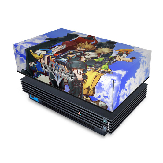 PS2 Fat Capa Anti Poeira - Kingdom Hearts II 2