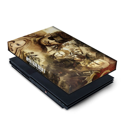 PS2 Slim Capa Anti Poeira - Metal Gear Solid 3