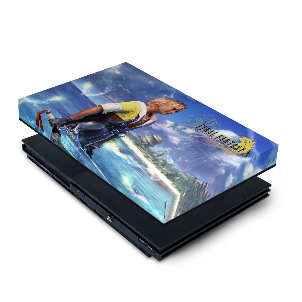 PS2 Slim Capa Anti Poeira - Final Fantasy X