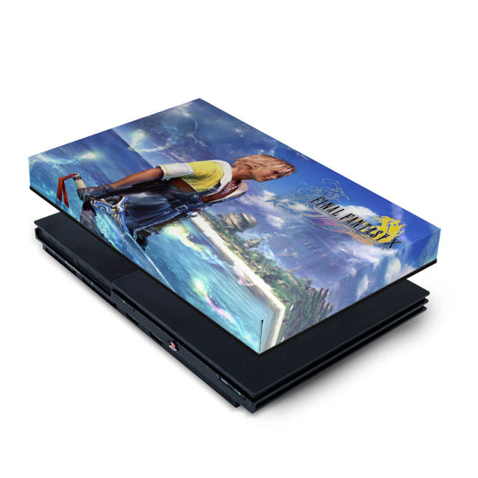 PS2 Slim Capa Anti Poeira - Final Fantasy X