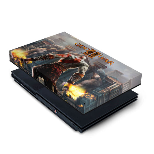 PS2 Slim Capa Anti Poeira - God Of War 2 II