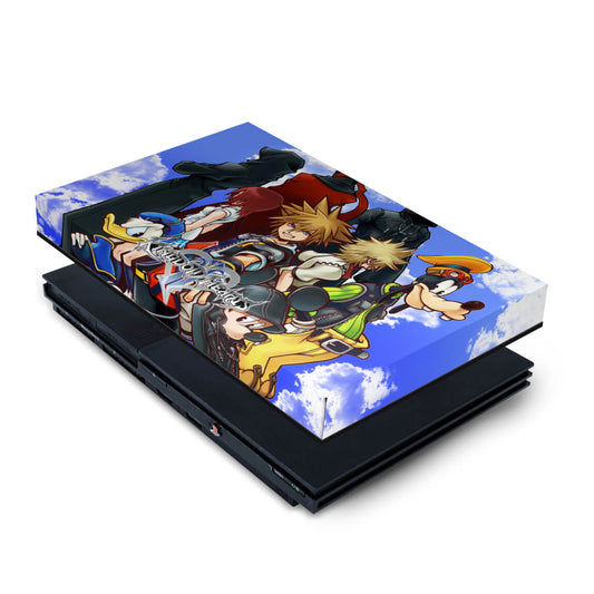 PS2 Slim Capa Anti Poeira - Kingdom Hearts II 2