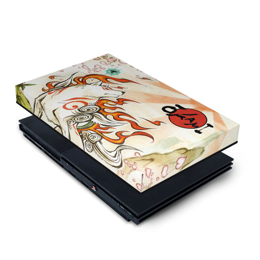 PS2 Slim Capa Anti Poeira - Okami